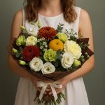 Хризантемы бордовые