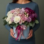 Коробки с розами