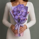 Орхидеи фиолетовые (сиреневые, лиловые, лавандовые)