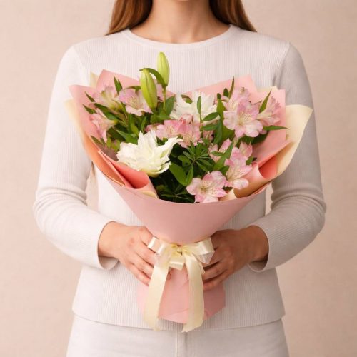 Букет «Нежный рассвет»